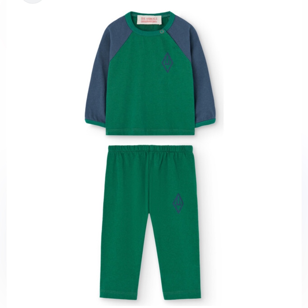THE ANIMALS OBSERVATORY Kids Green and Blue Set